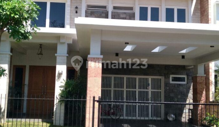 Rumah 2 Lantai Unfurnish Siap Huni Kawasan Elit Tje Gayungsari