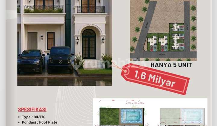 Di jual rumah 2 lantai di the green maskrebet  palembang 1