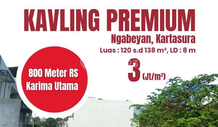 Area Solo Barat, Tanah Kavling SHM, Harga Mulai di Bawah Pasar 1