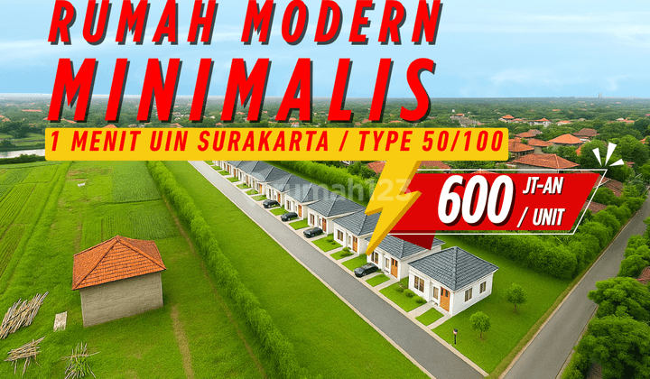 Rumah Adem Dekat Kota Harga 600 Jutaan Dekat Kampus dan Akses Tol 1