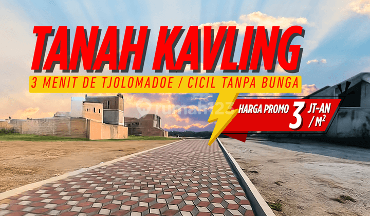 Kavling SHM di Barat Lor In Hotel, Bisa Dicicil Tanpa Bunga 1