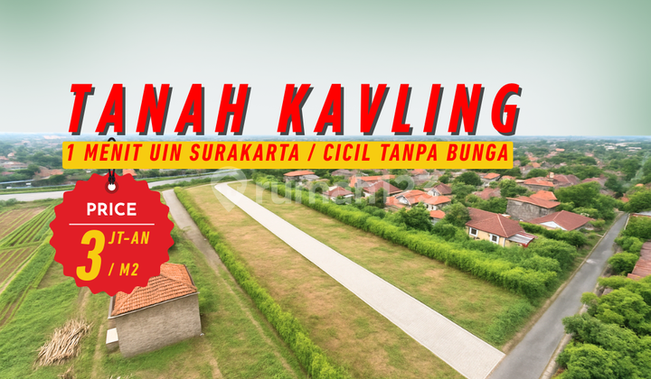 Tanah Kavling Premium Standart Perumahan Area Kampus 1