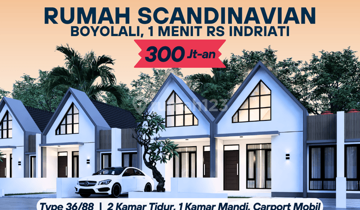 Rumah Strategis Dekat Tol Boyolali SHM/PBG 1