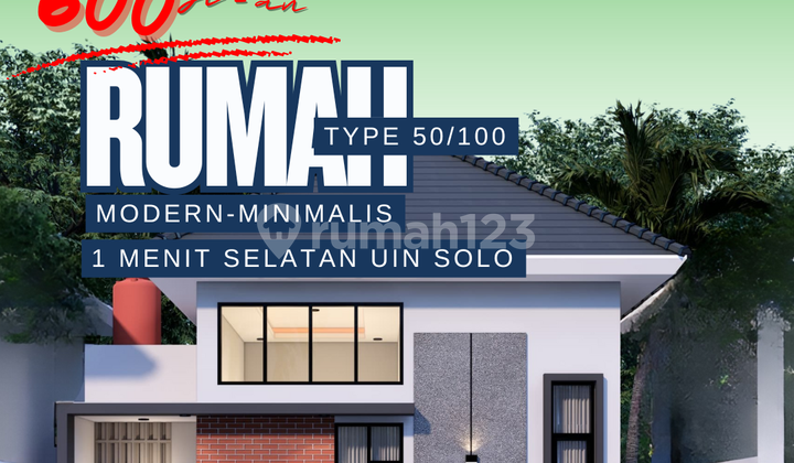 Rumah Cluster Premium Solo Barat SHM+PBG 1