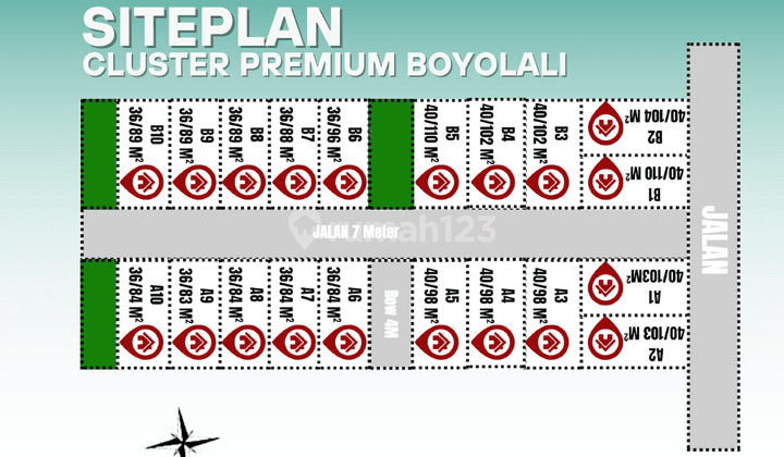 Rumah Berkualitas, Area Pemkab Baru Boyolali SHM + PBG 2