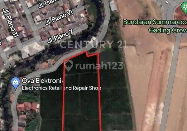 Samping Gerbang Summarecon Crown Gading Bekasi Strategis  1