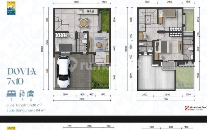 Rumah Strategis Cluster Dovia Dekat Rumah Sakit  Sekolah 2
