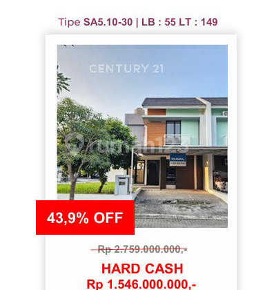 Di Jual Unit Baru Claster Lavesh Harapan Indah Siap Huni Sekarang