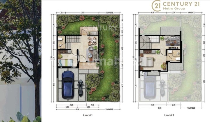 Rumah Hoek Siap Huni Di Cluster Lavesh Kota Harapan Indah Bekasi 2