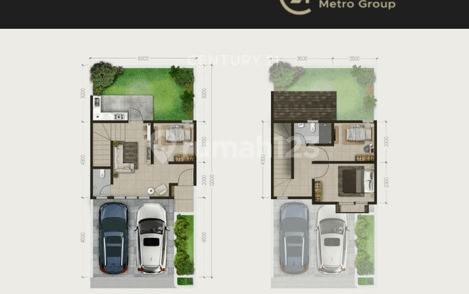 Type Savano Rumah Minimalis Nyaman di Victoria Green Residence