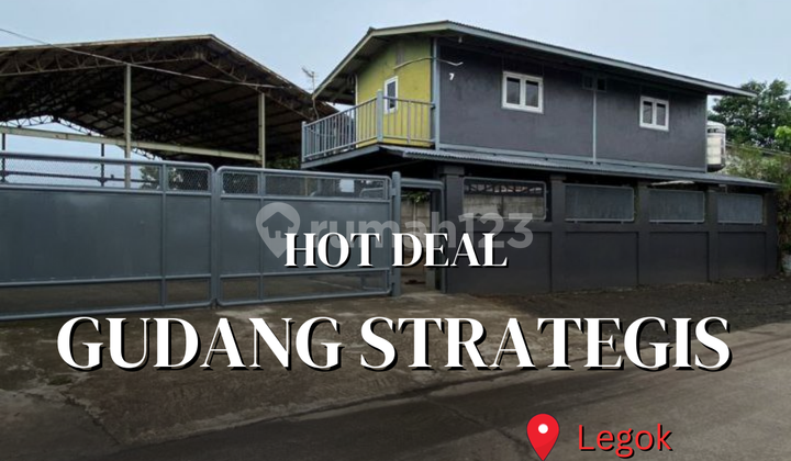 Hot Deal Termurah - Jual Cepat & Nego! Tanah + Gudang Pool- Legok Tangerang