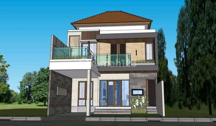 Rumah Mewah Moderen 2 Lantai Taman Pancing 1