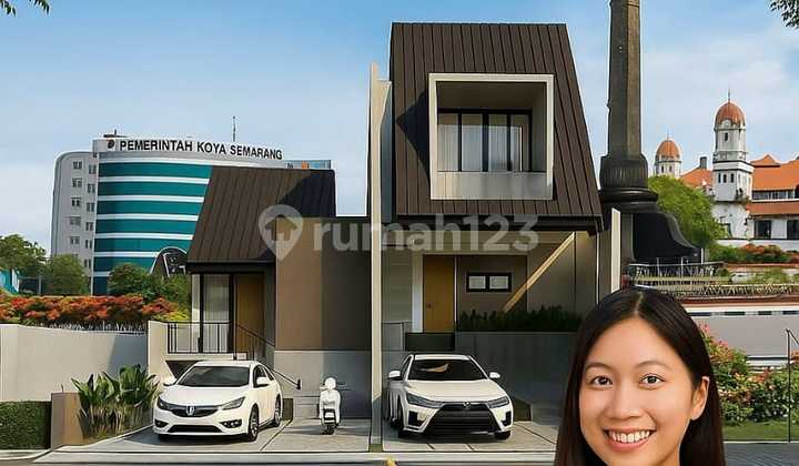 Rumah Baru Strategis Ditengah Kota Semarang Bebas Banjir 1