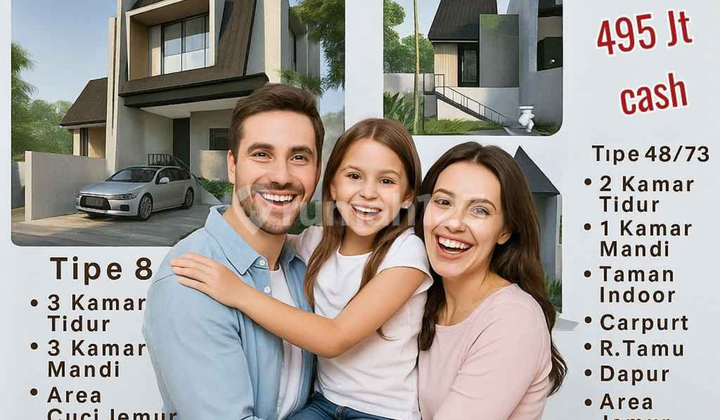 Rumah Baru Strategis Ditengah Kota Semarang Bebas Banjir 2