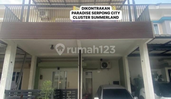 Sewa Rumah Paradise Serpong City Cluster Summerland Furnished Sewa Rumah Paradise Serpong City Cluster Summerland Furnished
