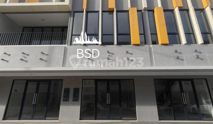Dijual Ruko Strategs Di Pusat Bisnis 3 Lantai Di Theloop Bsd