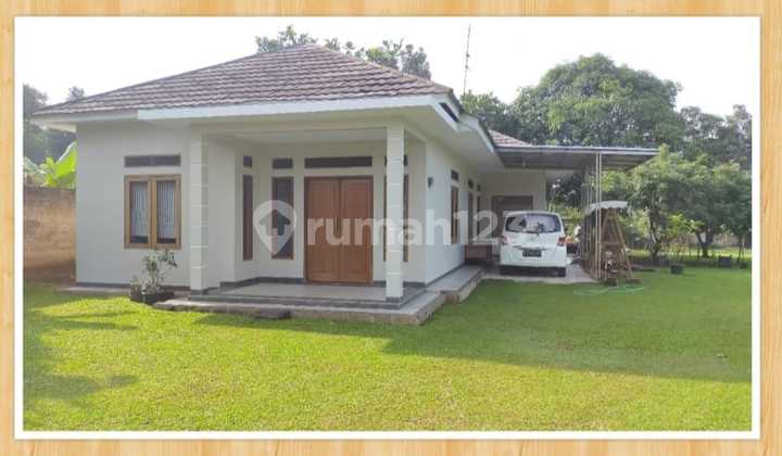 For Sale Nice House Large Land Suitable for Gardening or Fish Pond Swimming Pool Location in Ciseeng Bogor