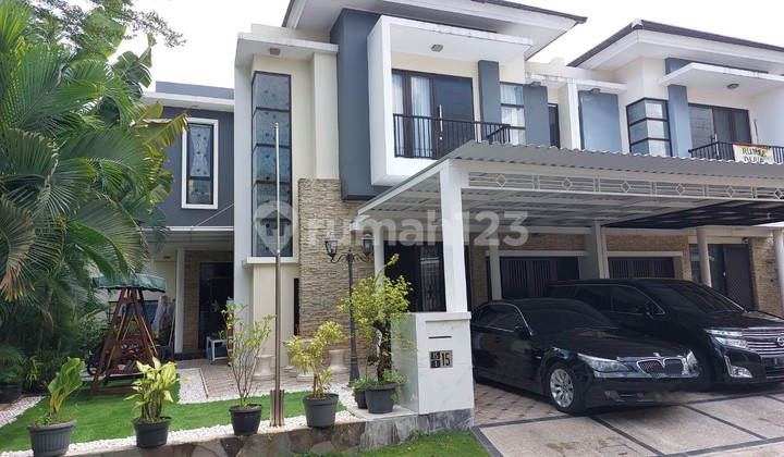 Dijual Rumah Hook Samping Taman Di Kota Harapan Indah