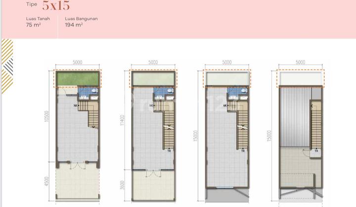 For Sale 3.5 Story Shophouse in Summarecon Crown Gading 2