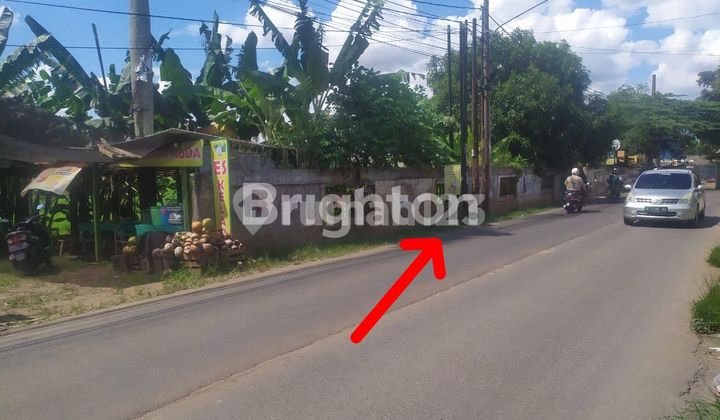 TANAH MURAH DI PINGGIR JALAN RAYA