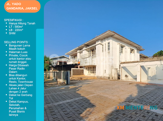 Rumah Di Bawah Pasar Di Kebayoran Baru