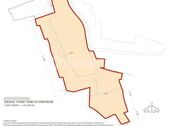 Tanah di Kebagusan HGB 24566.0 m² Tanah di Kebagusan HGB 24566.0 m²