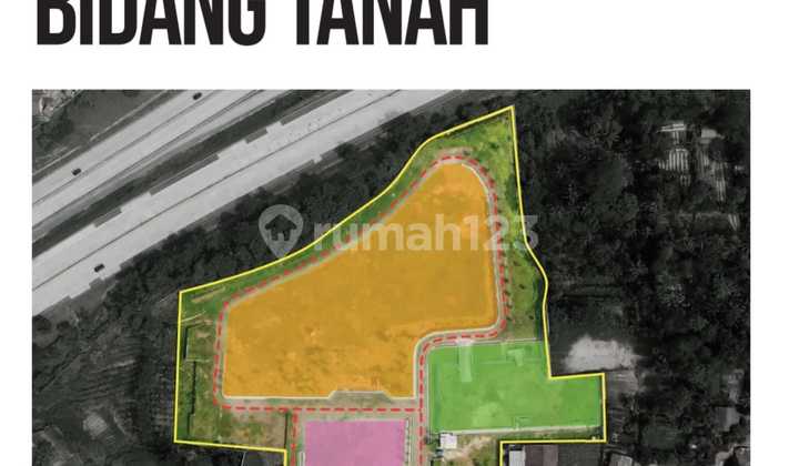 Dijual lahan kosong sangat luas di Rangkasbitung, Lebak, Banten