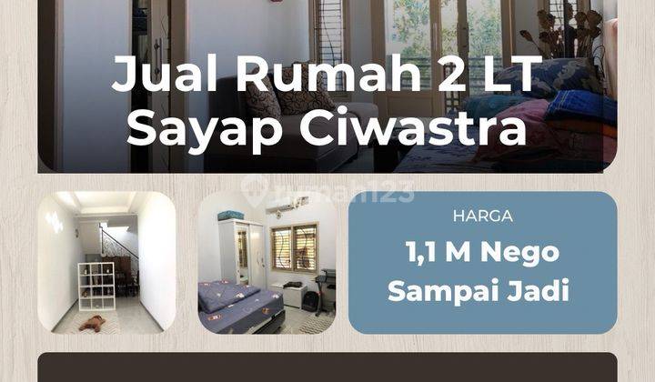 Jual Rumah Sayap Ciwastra 1