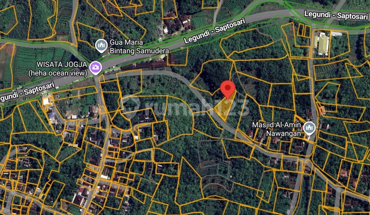 Tanah Tegal Pinggir Jalan Panggang Gunung Kidul Tanah Tegal Pinggir Jalan Panggang Gunung Kidul