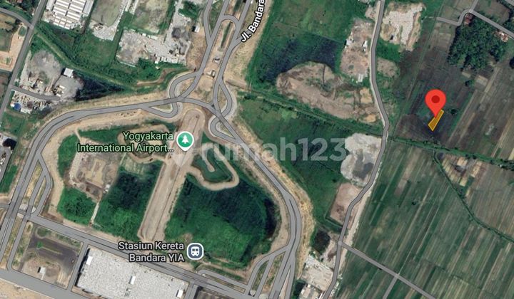 Tanah Sawah Dekat Bandara Yia