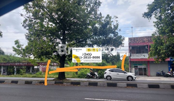 Tanah strategis pinggir jalan raya solo jogja