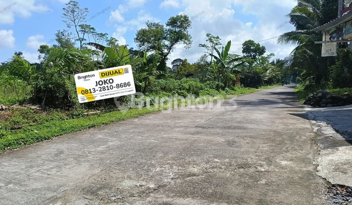 Tanah strategis pinggir jalan dan view Merapi Tanah strategis pinggir jalan dan view Merapi