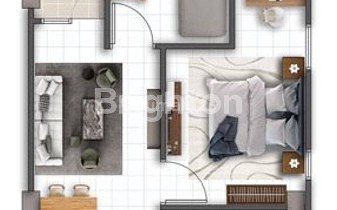 Apartment Nexcity Type 2BR 2