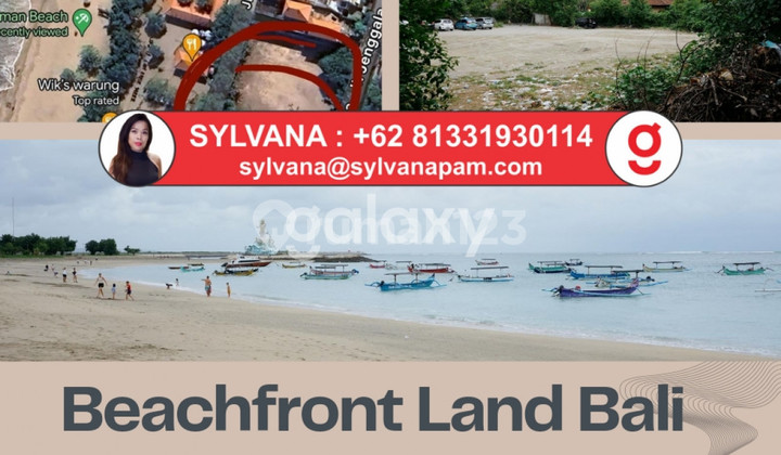 Beachfront Land Kuta Bali FREEHOLD Sunset View Beachfront Land Kuta Bali FREEHOLD Sunset View