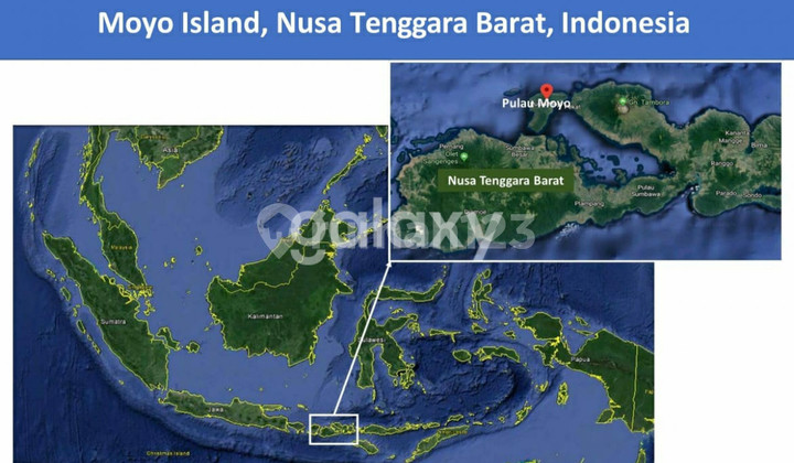 Pulau Moyo Nusa Tenggara Barat, Kabupaten Sumbawa, Tanah di Pantai