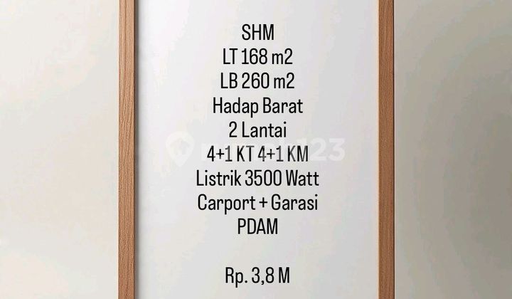 Dijual Rumah Baru 2 Lantai Gayungsari Barat 1