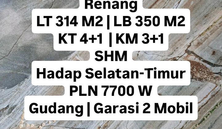 Dijual Rumah Taman Hunian Satelit 1