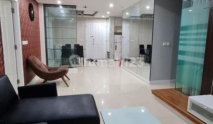 Apartemen di Garden MOI  Furnished, Luas 110m2, View Laut