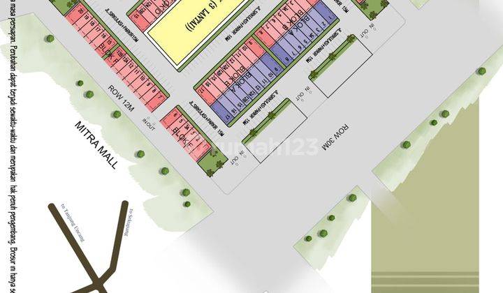 Cicilan Hingga 100x Ruko Mitra Regency Batu Aji 2