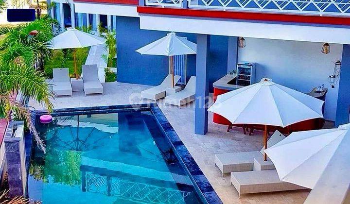 Dijual Hotel 2 Lantai di Gili Trawangan, Lombok Utara, 800 m2, SHM 1