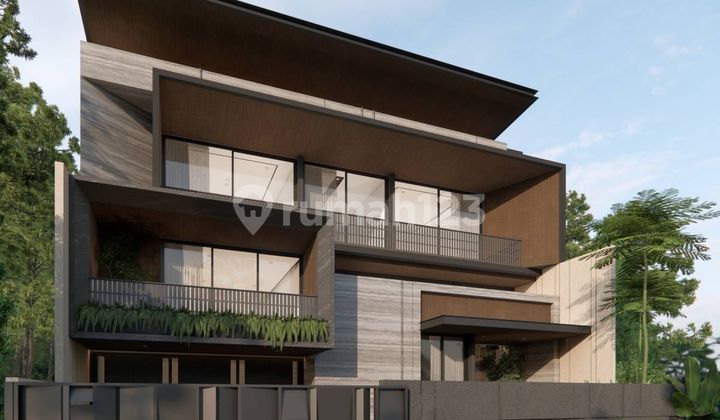 Dijual Rumah Baru Pakuwon Indah 2 Menit ke Pakuwon Mall dengan Pool Fasad Marmer Import