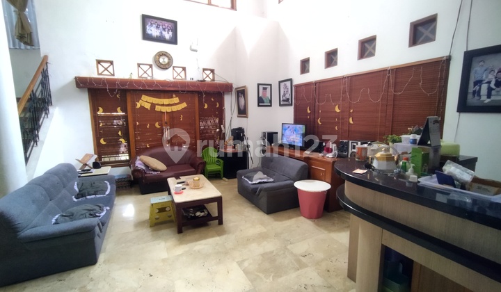 For Sale: Palem Permai 2-Story House Furnished with Teak and Marble Floors.