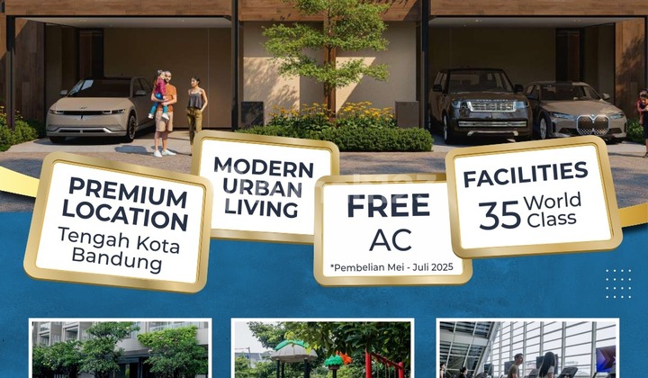 Rumah Lynnparc Landmark Residence Tengah Kota Bandung
