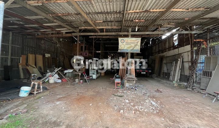 Tanah pinggir jalan cocok untuk bangun ruko, ruang usaha dekat sawangan, daerah bojong sari, depok 2