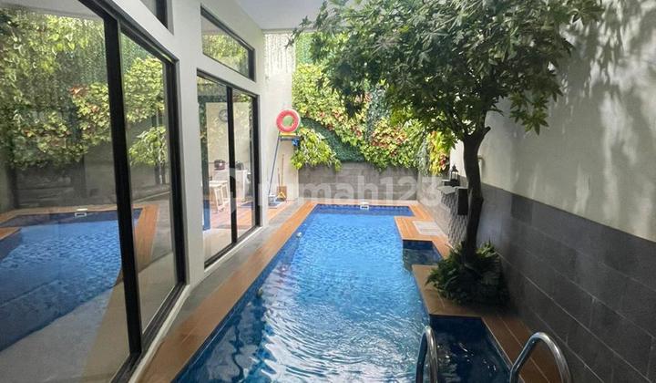 Dijual Rumah Full Furnish Di Cluster Samatha Harapan Indah Bekasi