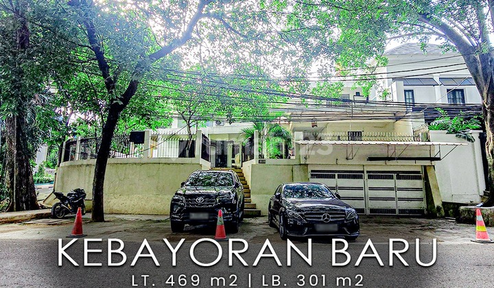 Rumah Mewah Asri Posisi Hoek Kebayoran Baru (Nb)