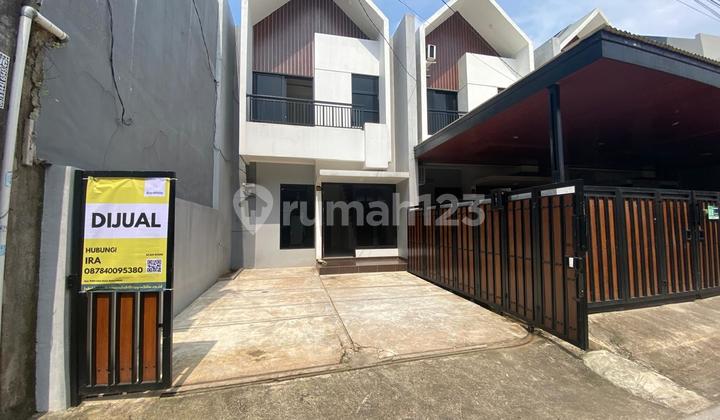 Rumah Baru Bergaya Scandinavian Bebas Banjir di Jati Warna Bekasi