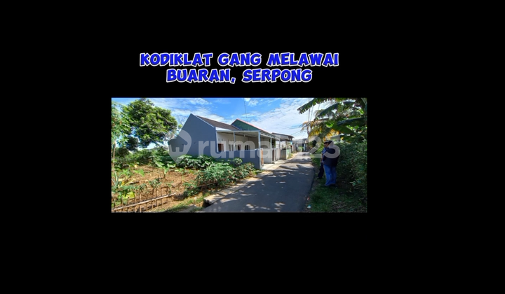 Dijual Rumah Kontrakan 2 Unit (Penuh Terisi) Tangerang Selatan
