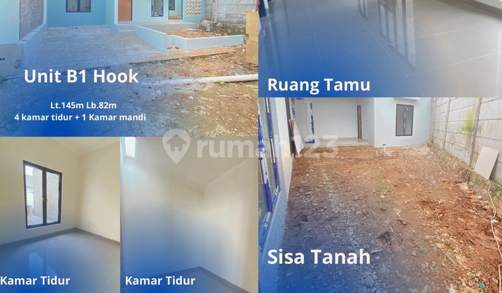 Rumah Dengan 4 Kamar Tidur Luas Tanah Besarrrrr!!! Free Ppn 1