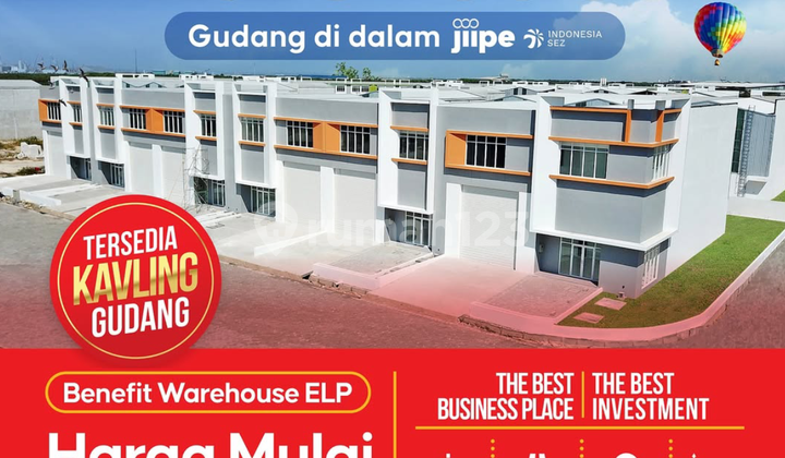 Kawasan Pergudangan East Logistic Park Gem City, Super Strategis